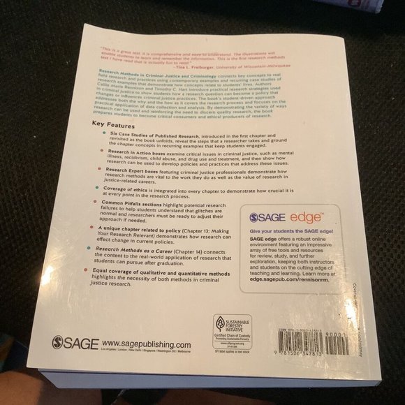 Research Methods in Criminal Justice and Criminology - Picture 2 of 2